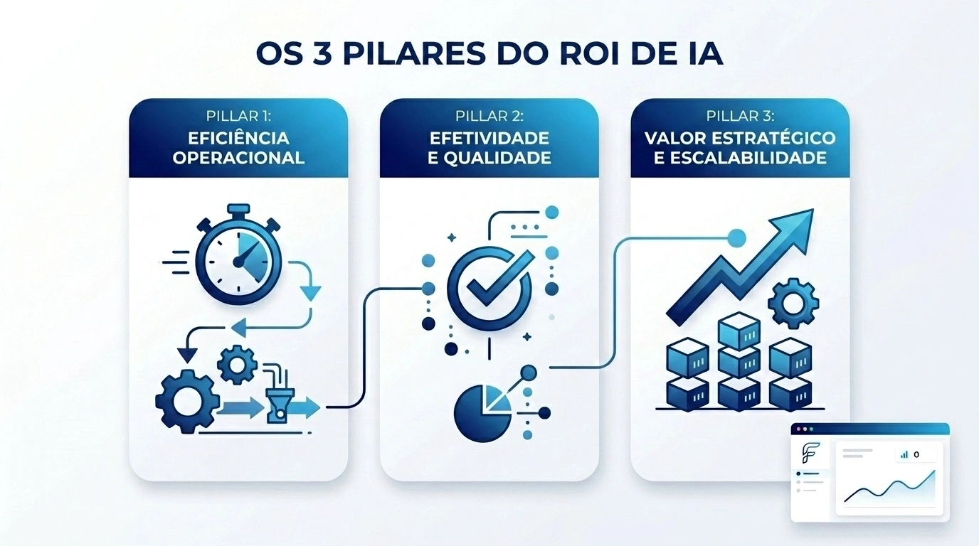 Os 3 Pilares do ROI de IA